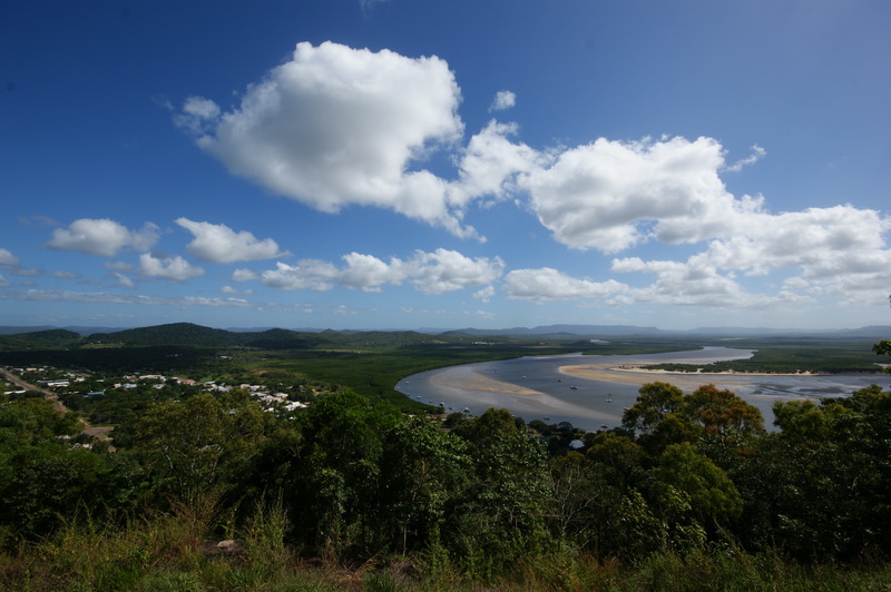 Blick über Cooktown
