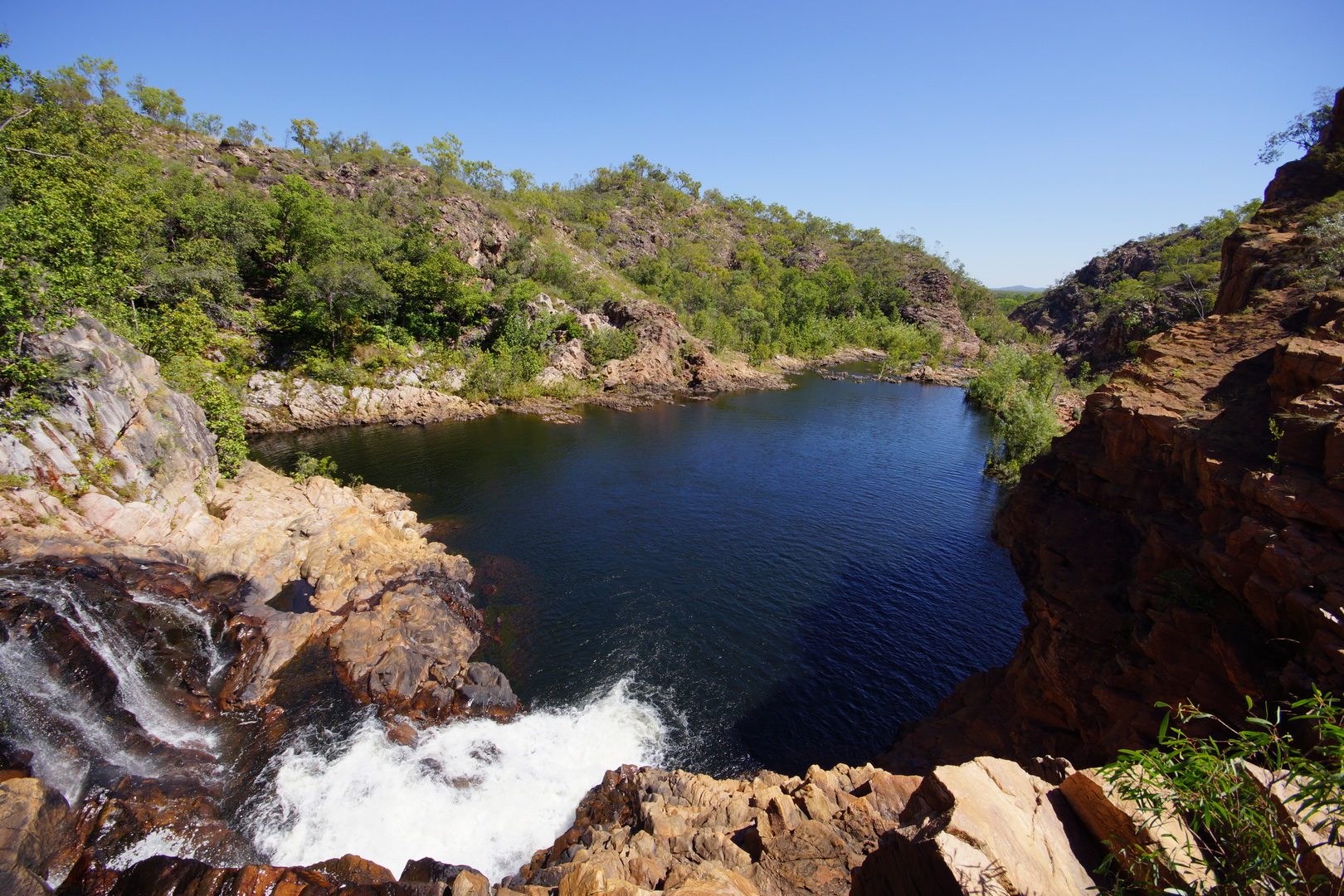 Wasserfall bei Edith Falls