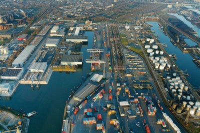 Duisburger Hafen 2010