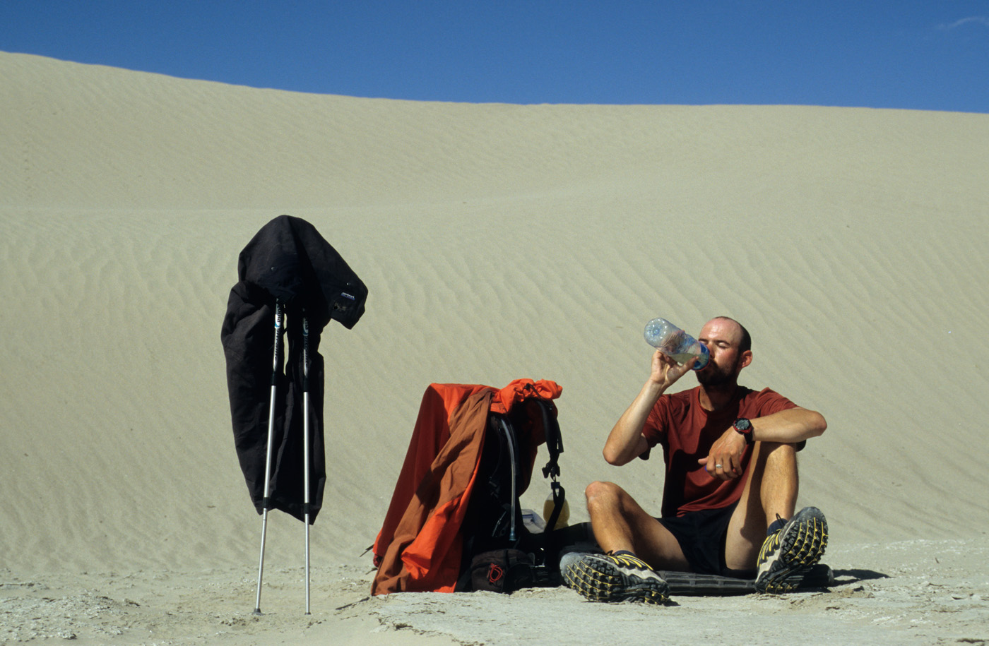 Michael Giefer: Pause in der Gobi