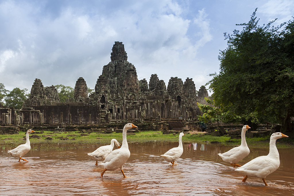 Bayon in Kambodscha